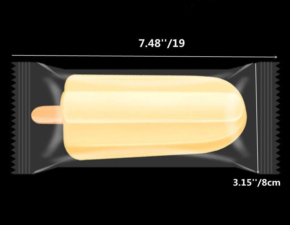 Weilan jagged-edge bags enable easy opening of cold treats
