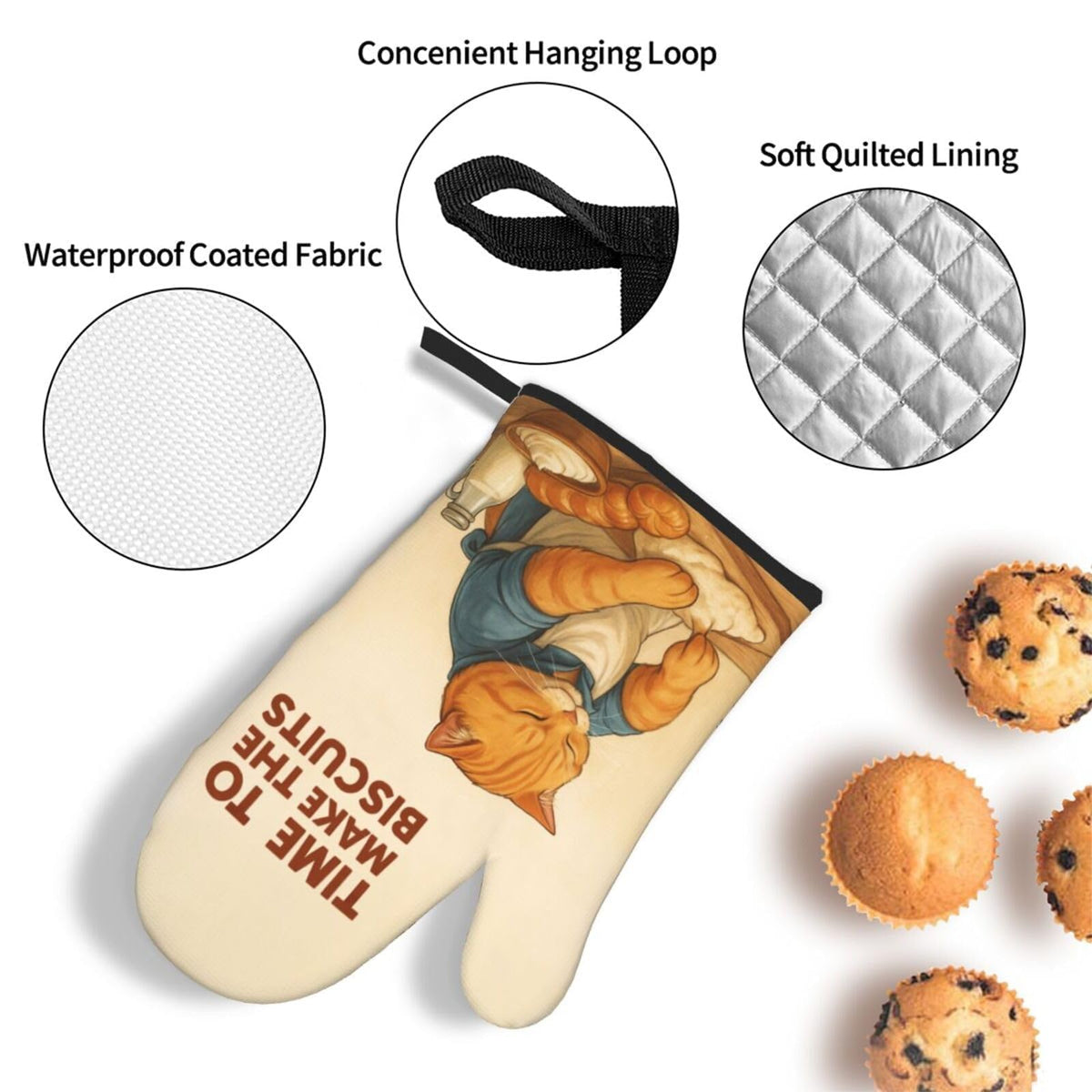 Weiscode cute cat kitchen set packaging highlights a ready-to-gift presentation.