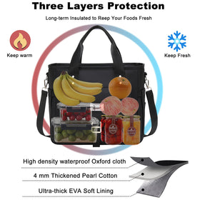 Weitars leak-proof liner with aluminum foil protects contents during transit