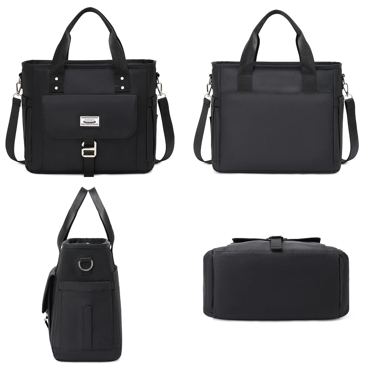 Weitars multi-pocket front and back storage keeps small items organized