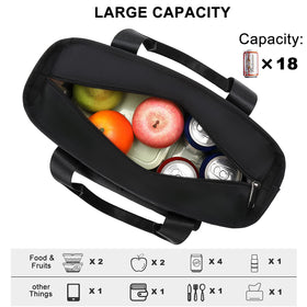 Weitars lunch bag side pockets hold bottles and umbrellas for daily trips