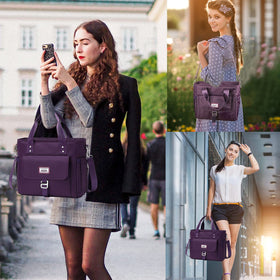 Weitars lunch bag back pocket stores small items securely.