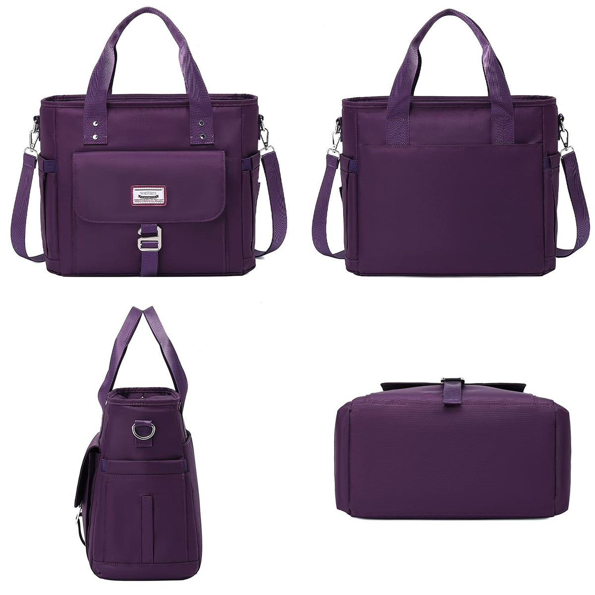 Weitars lunch bag leak-proof insulated interior keeps foods fresh.