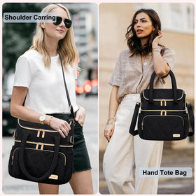 Weitars removable shoulder strap offers flexible carrying for work, travel, or picnics.