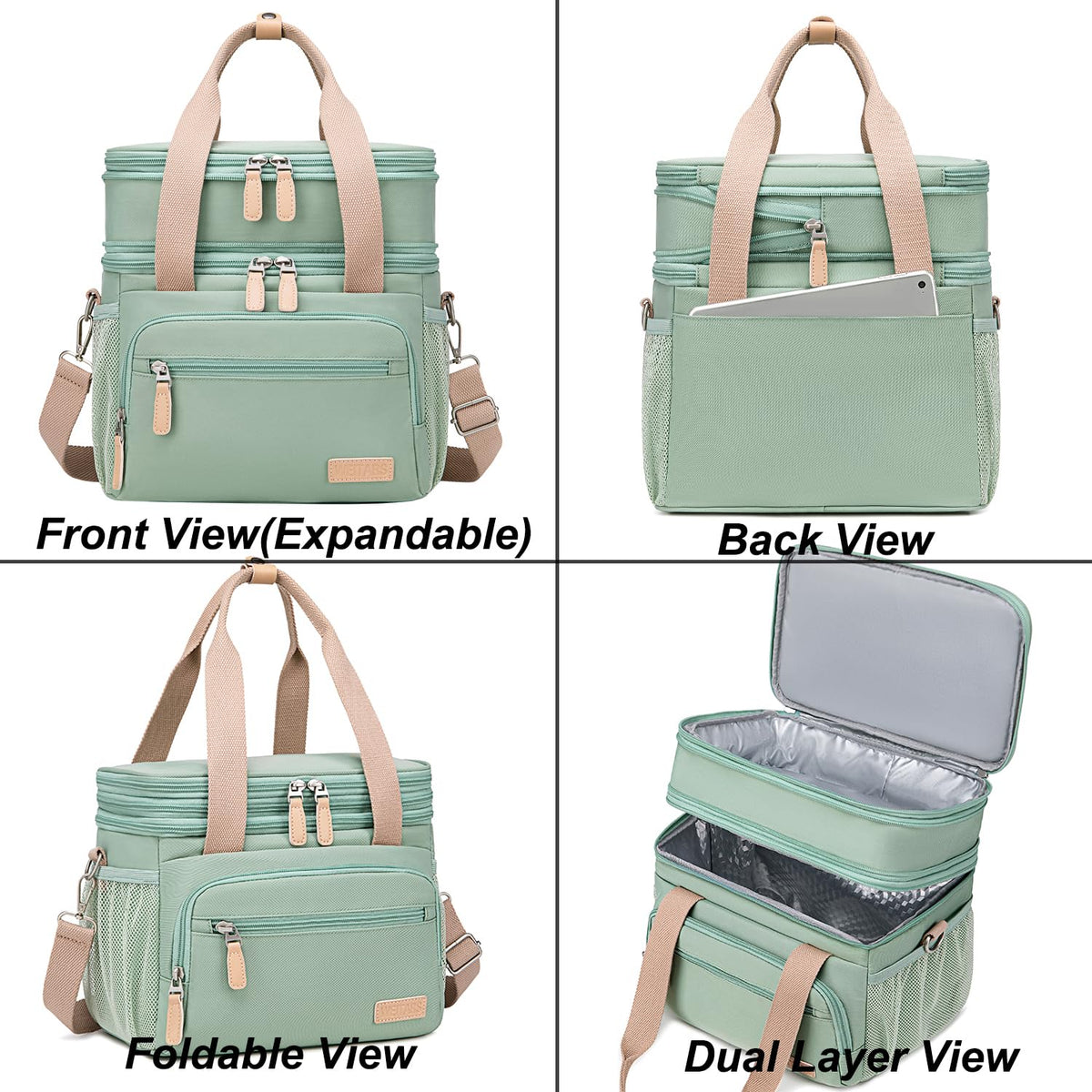 Weitars wide-open-tote-design simplifies packing and unloading