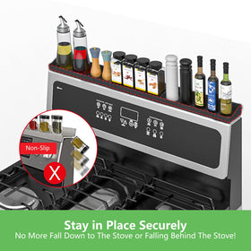 No-installation setup shown on a variety of stove top shapes
