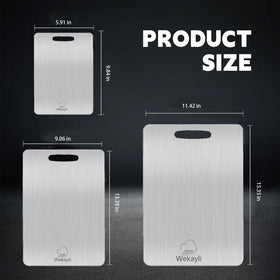 Wekayli durable cutting board resists deformation under heavy use.