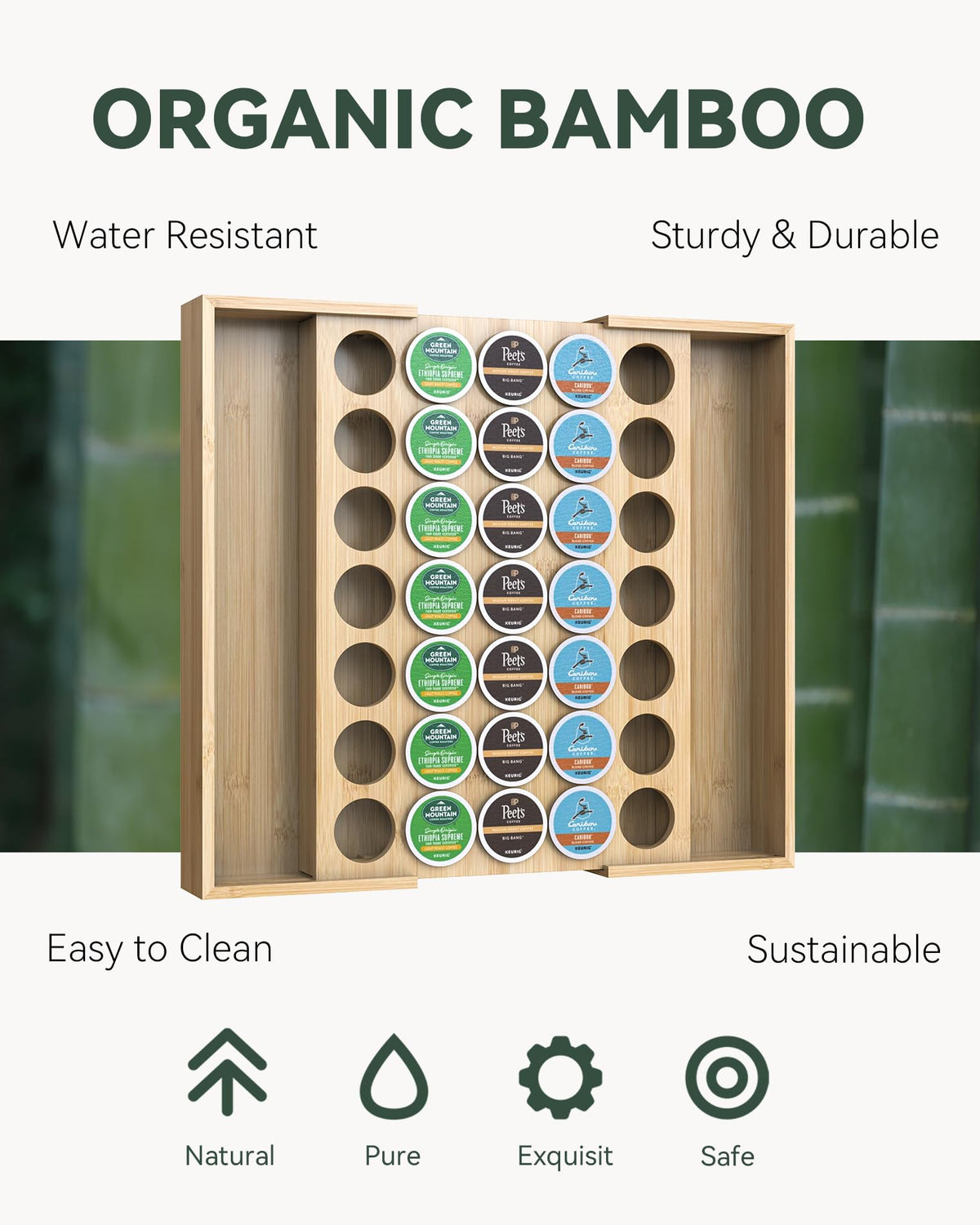 Easy maintenance with a quick warm-water wipe after daily use