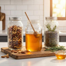 WELLIFE 64 oz large-capacity jars simplify gift displays and wedding décor setups