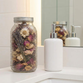 WELLIFE 64 oz jars help organize dry goods and bulk pantry storage