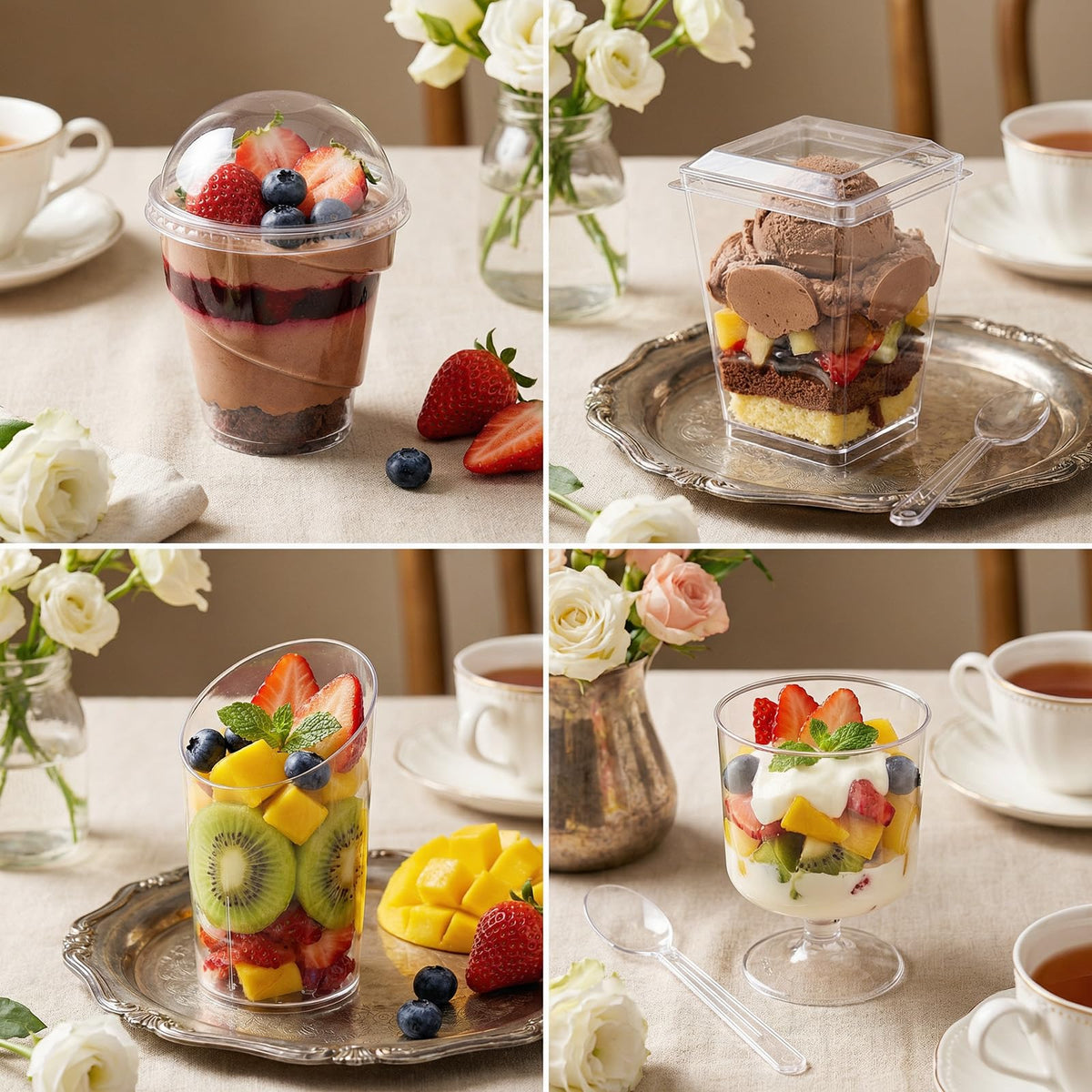 WELLIFE DIY dessert bar enables guests to build personalized parfaits