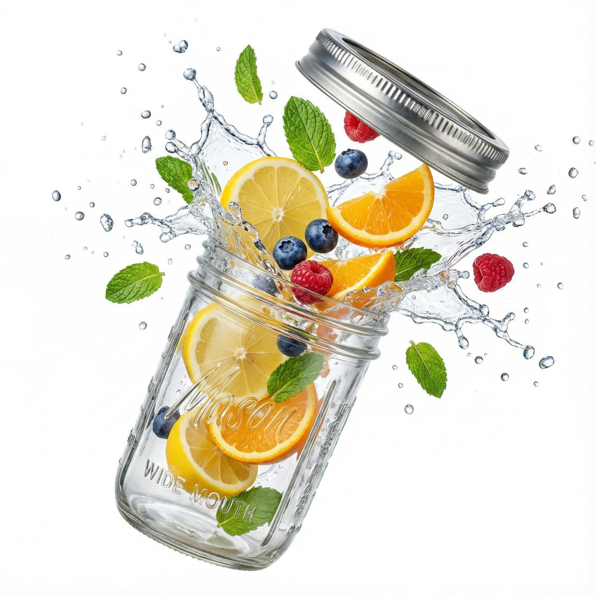 WELLIFE mason jar suitable for fermenting small batches