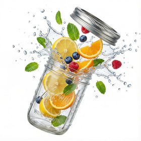 WELLIFE mason jar suitable for fermenting small batches