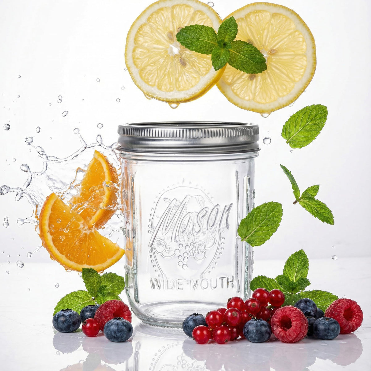 WELLIFE mason jar ready for pickling preserves and snacks
