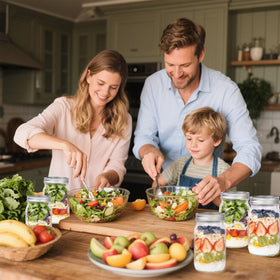 WELLIFE 32oz jar is microwave safe for reheating small portions