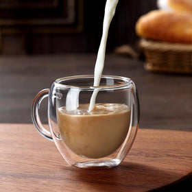 Wells borosilicate glass espresso glasses are durable for daily use