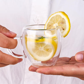 Wells borosilicate glass is microwave-safe for quick reheats and cold prep.