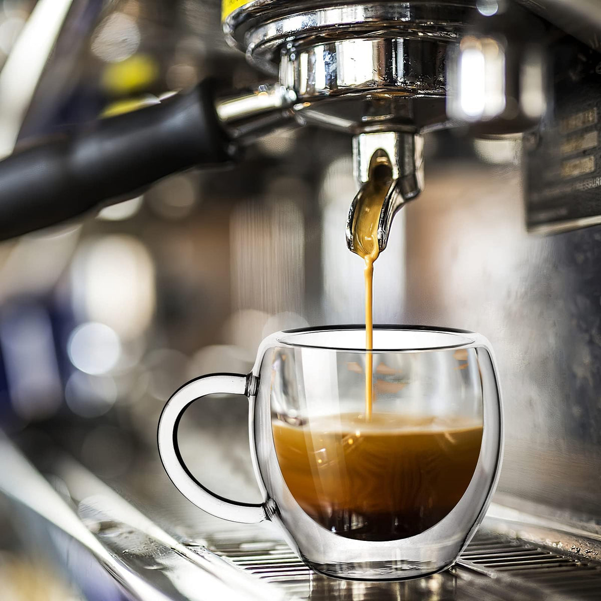 Wells cafe-ready drinkware complements home and small cafe service.