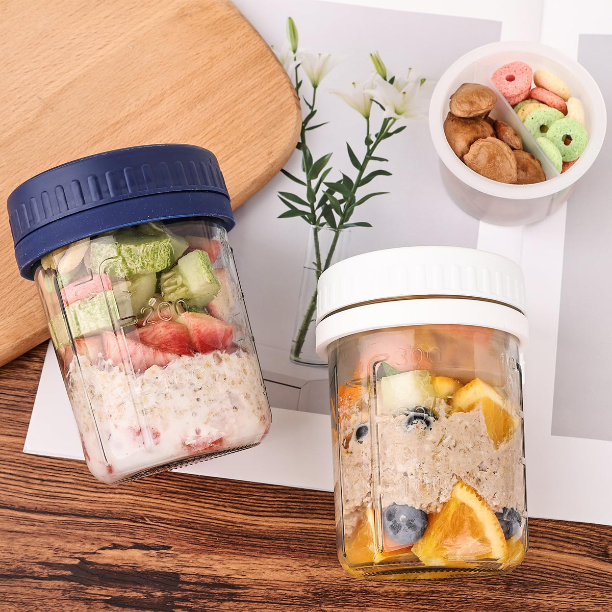 Wells jars are dishwasher-safe and resist odors for long-term use.