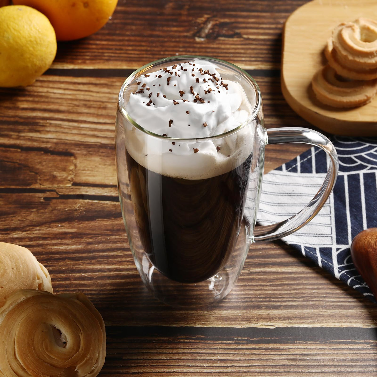 Wells gift-ready mug set; stylish present for coffee lovers.