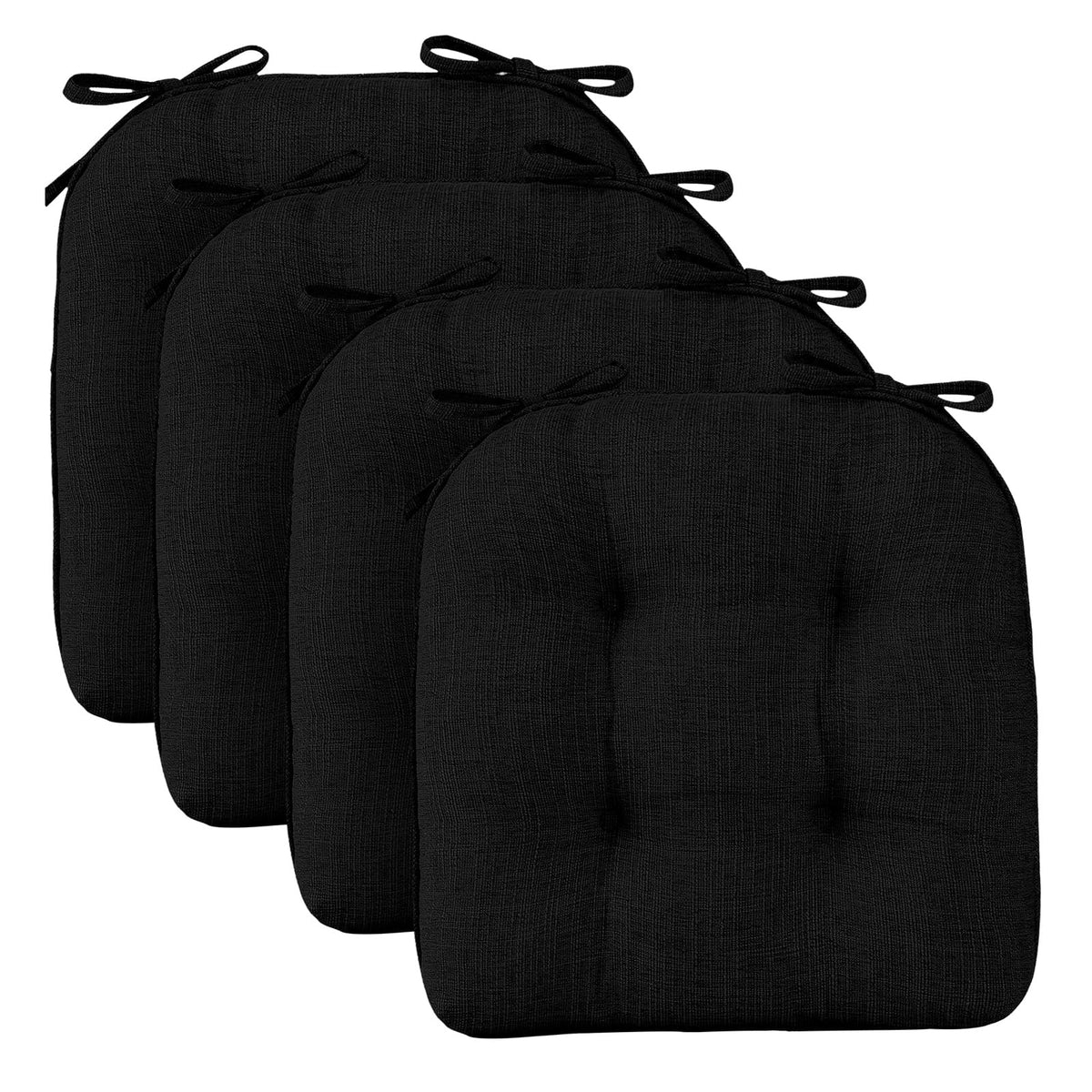 Wellsin cushions with non-slip dots grip chairs securely.