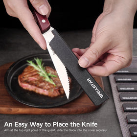 WellSTAR easy-slide design lets you insert from the top-right.