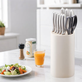 WELLSTAR knife block holder blade-length compatibility up to 8.25 inches