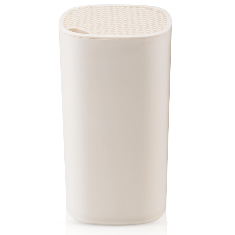 WELLSTAR knife block holder front view with spacious slots for easy access
