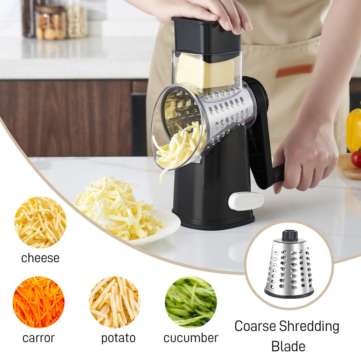 Weltonhm detachable parts ready to rinse and dishwasher-safe for easy cleaning