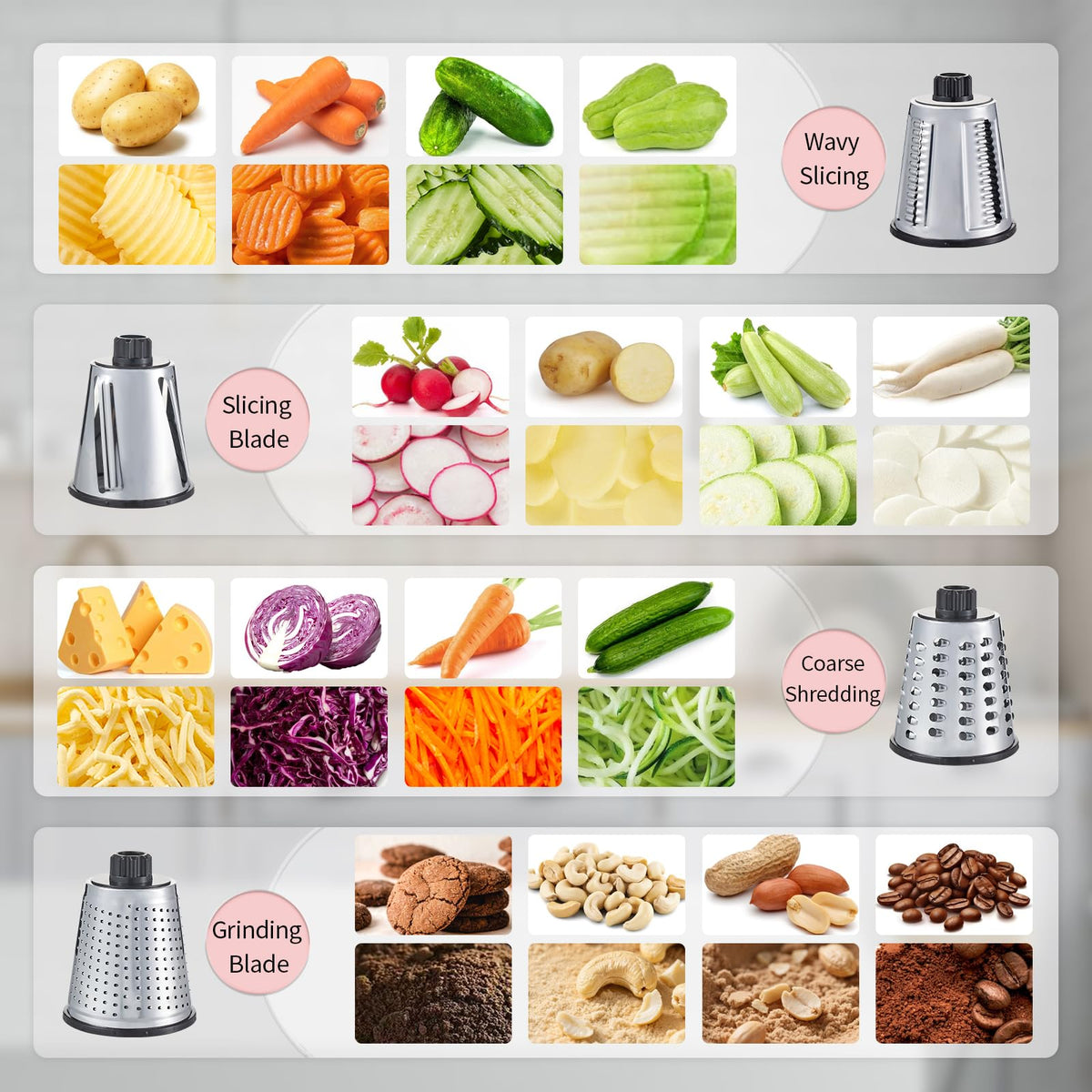Dishwasher safe components offer convenient, quick maintenance