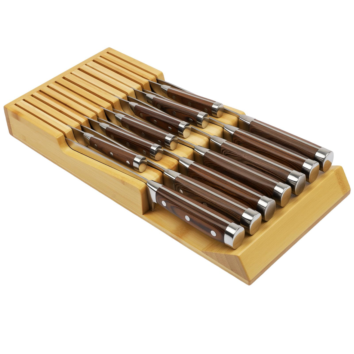 WenCraft compact-dimension 16.5x7.95x2 inch block fits standard drawers.