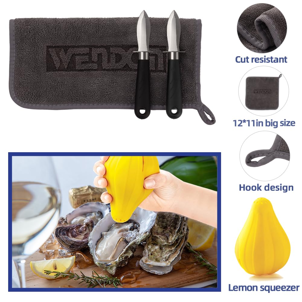 WENDOM non-slip handle design provides secure grip.