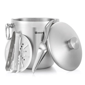 WENEGG ice bucket with lid keeps ice cold for longer during service