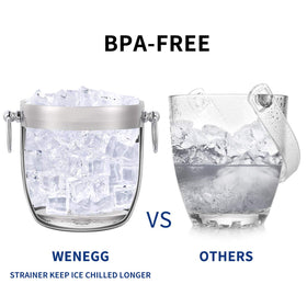 WENEGG ice tongs simplify serving and maintain cleanliness