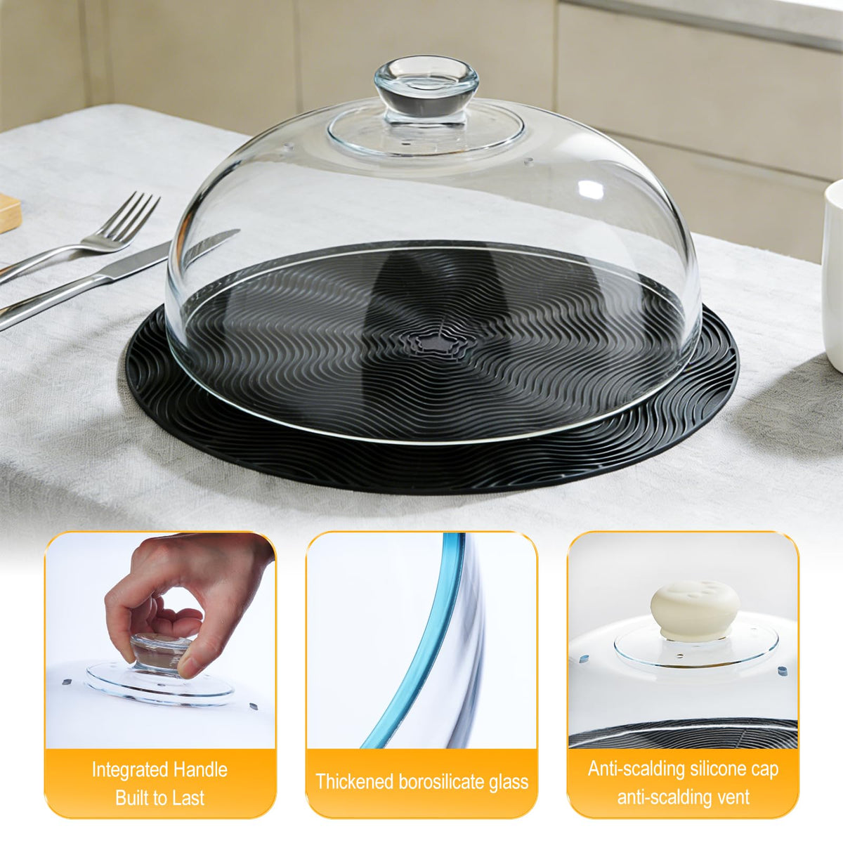 WENWELL borosilicate glass is food-safe and BPA-free