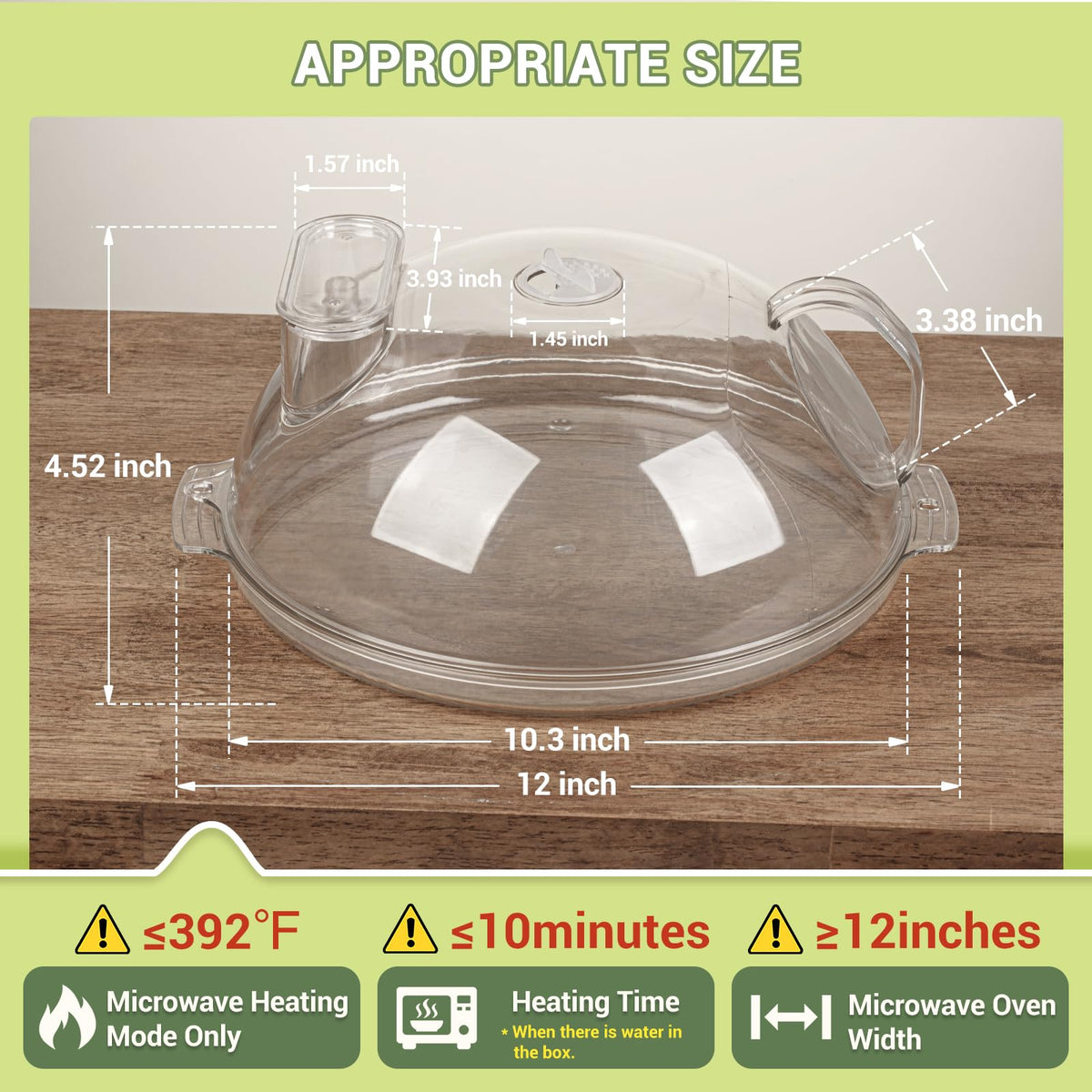 WENWELL crystal-clear PC construction lets you monitor food and water levels at a glance.
