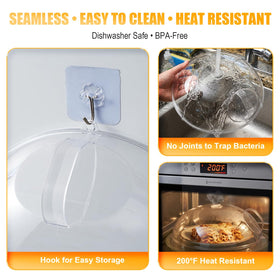 WENWELL saves plastic wrap by securely covering food