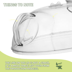 WENWELL steam vent ensures easy cleaning and quick drying after use.