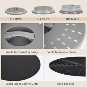 WENWELL vented cover with easy-grip handle for safe removal.