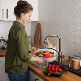WENWELL vented lid promotes steam release for even reheating