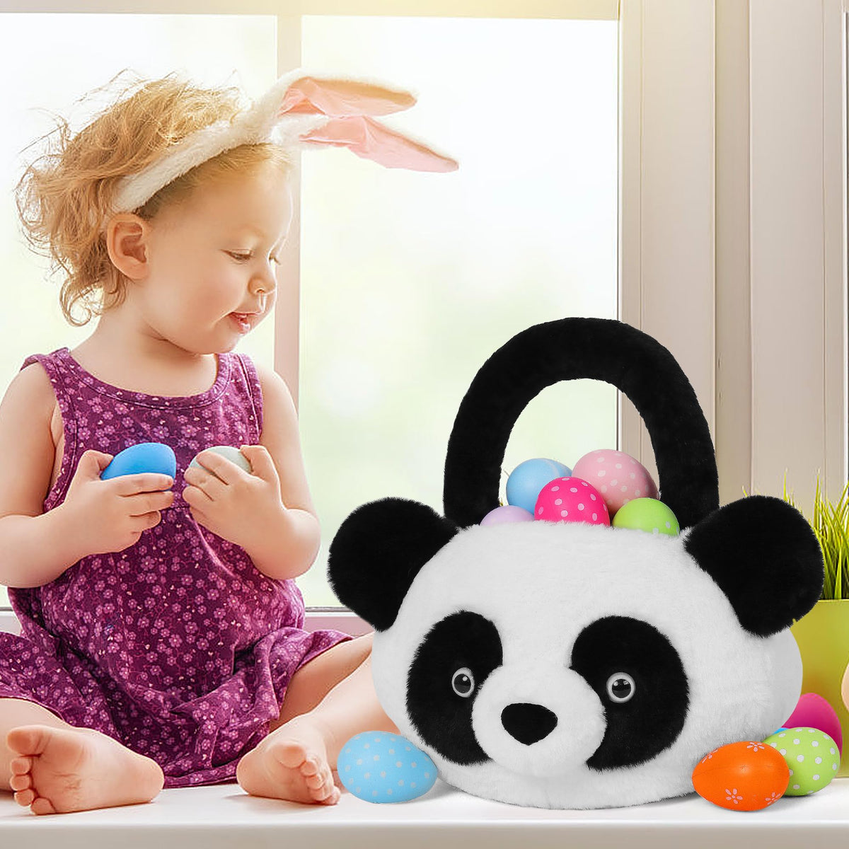 Wepop family of animal plush decor for playrooms.