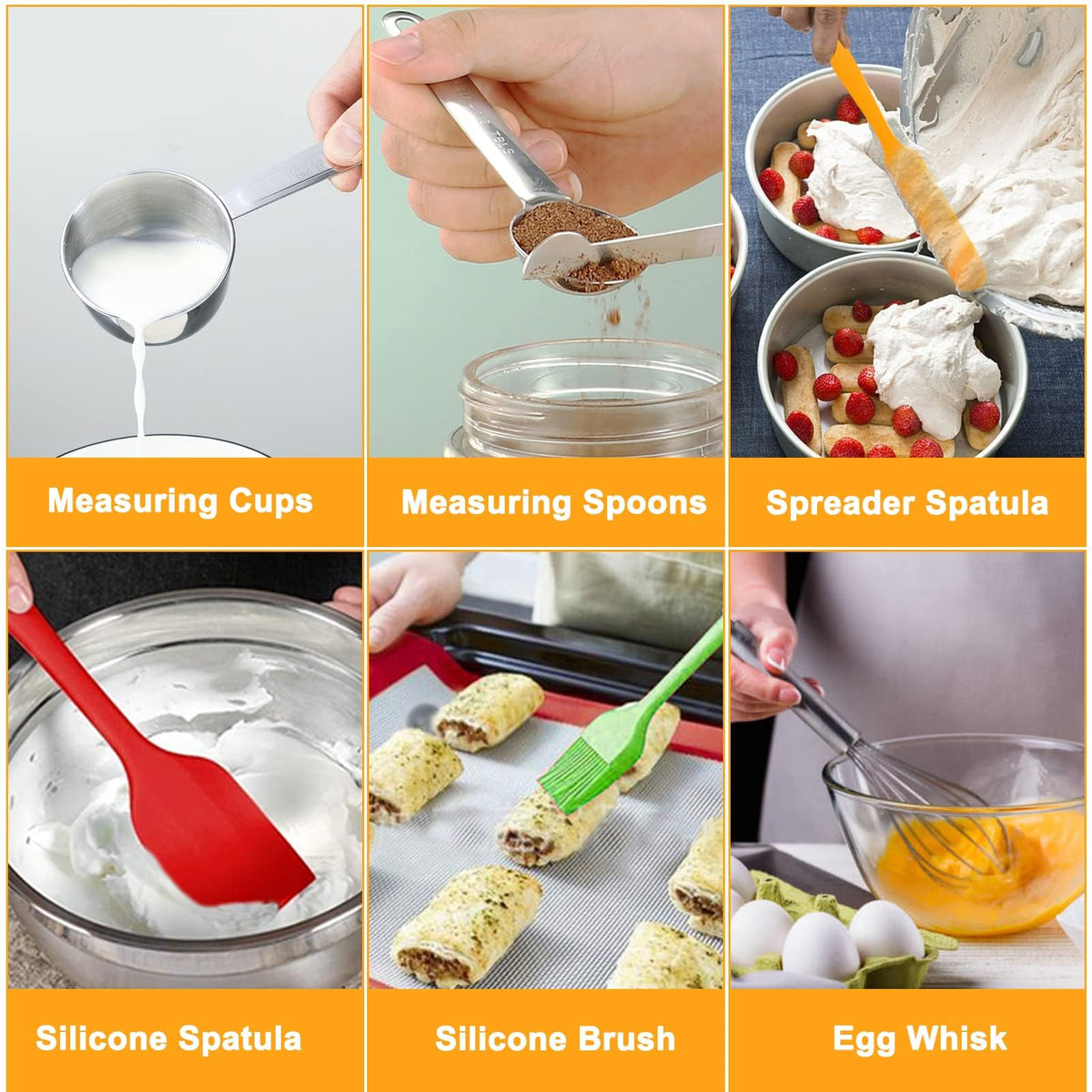 WEPSEN airtight lids keep ingredients fresh during storage and transport