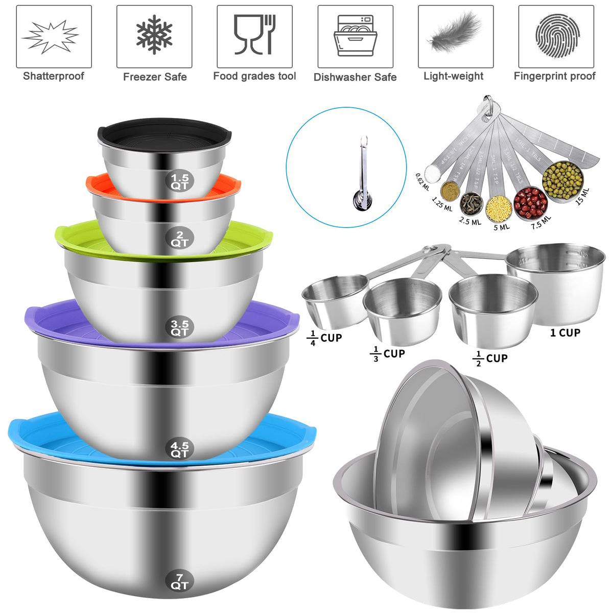 WEPSEN baking tools and egg whisk simplify cooking tasks