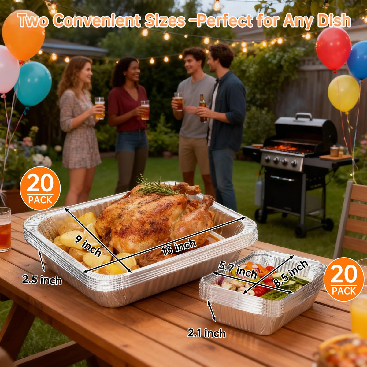WEPSEN durable thick aluminum construction resists bending during baking and reheating.