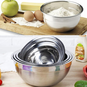 WEPSEN stackable bowls fit standard shelves for quick storage