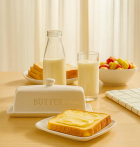 WERTIOO butter-stick holder keeps butter organized and ready to slice