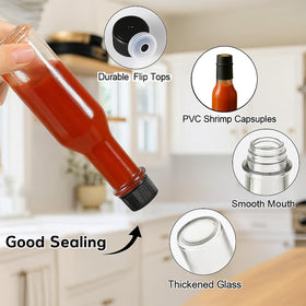 WERTIOO label stickers for bottles for easy flavor labeling and organization.