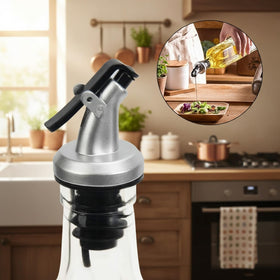 WERTIOO non-drip flip-top spout minimizes drips and dust.