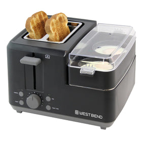 West Bend Breakfast Station toaster-egg cooker combo, ideal for quick, versatile breakfasts