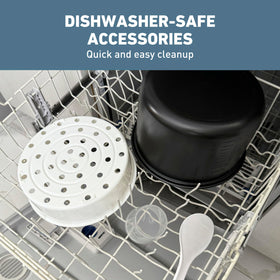 Programmable timer feature on West Bend rice cooker for planned meals